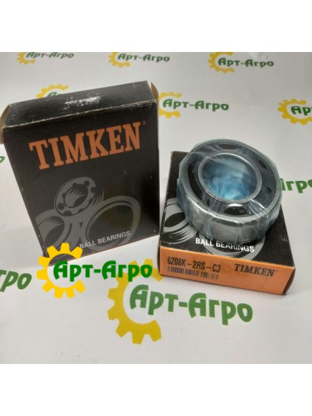 6208K-2RS-C3 TIMKEN Подшипник шариковый с коническим отверстием