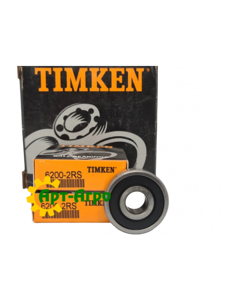 6200-2RS TIMKEN Підшипник однорядний кульковий
