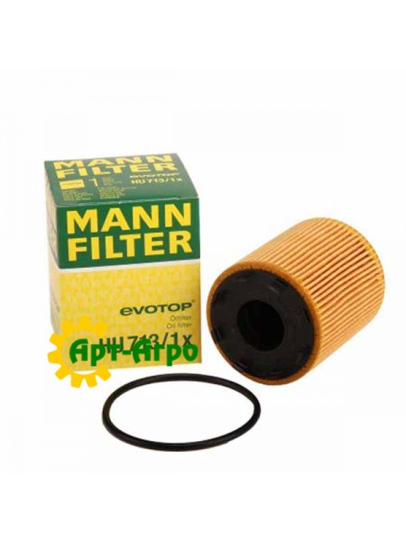 HU713/1X Фільтр гідравлічний MANN FILTER HU713/1X Фільтр гідравлічний MANN FILTER