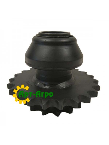 AH149349 Звездочка z=15/22, t=19,05 (нижнего вала транспортера наклонной камеры) John Deere