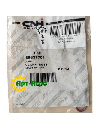 86637701 Хомут шланга CNH