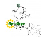 80447218 Koło zębate napędzane z-60 t15.875 CNH TC5080 (analogowe)