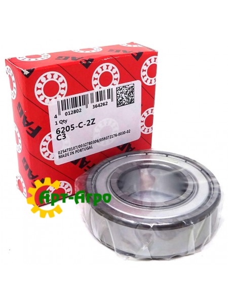 6205-C-2ZC3 FAG Single row ball bearing