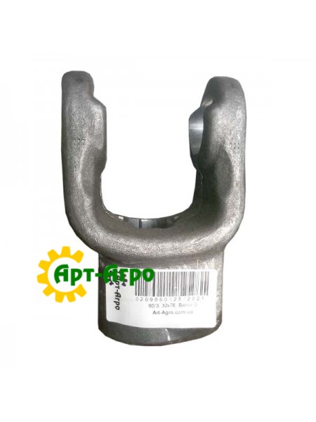 Вилка 6 (35x29x6) шлицев под крестовину 32x76