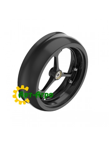 AA98187 Press wheel assembly 4.5"x16" with spoked rim John Deere (analog)