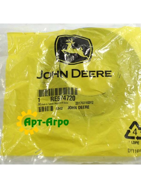 RE574720 Mankiet na. Most Johna Deere'a