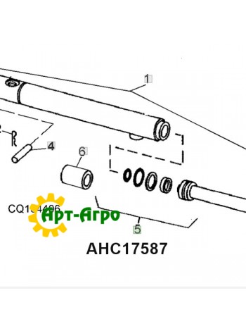AHC17587 Ремкомплект гидроцилиндра John Deere