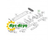 AH143574-SCH Тройной палец ножа жатки комбайна John Deere (SCH)