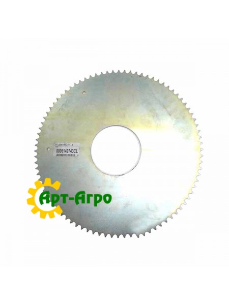 0006149743 Koło zębate szpuli Z-86 d-130x442,5 Claas