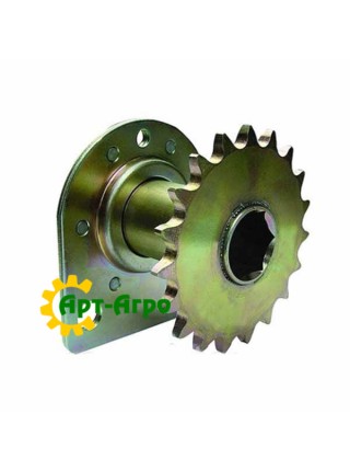 AH133868 Зірочка з фланцем 6-гран. z=19 на сівалку John Deere(Greenly)