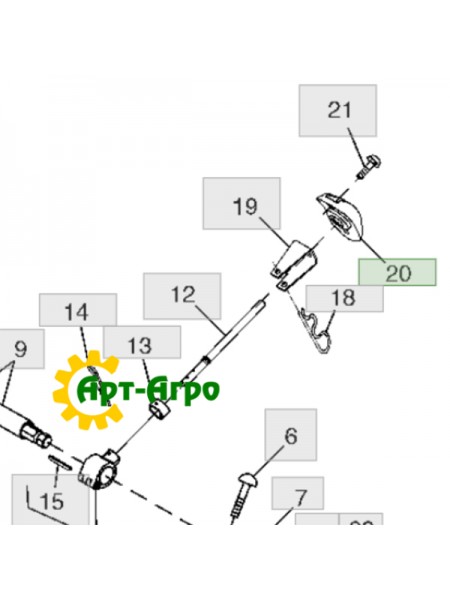 H202409 John Deere A&I Wizjer