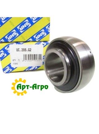 UC.205.G2 SNR Підшипник однорядний кульковий