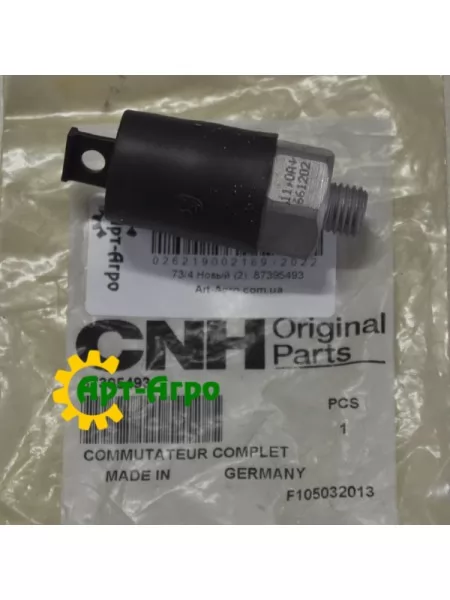 87395493 Датчик температури мастила гідросистеми CNH