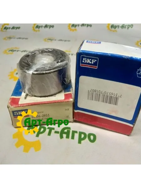 62306-2RS1 SKF Підшипник однорядний кульковий