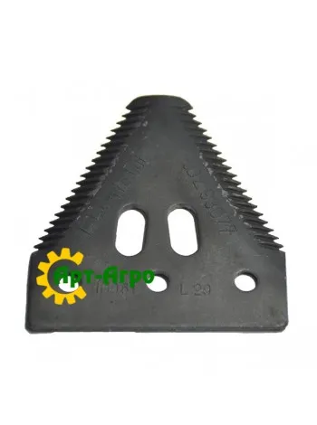 Z93077 Сегмент жниварки (середня насічка) John Deere