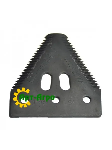 Z93077 Сегмент жниварки (середня насічка) John Deere