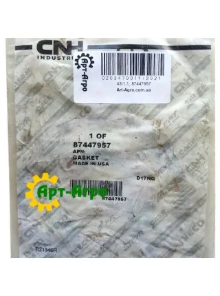 87447957 Прокладка масляного фільтра CNH 87447957 Прокладка масляного фільтра CNH