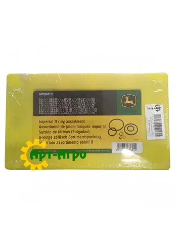 MCXFA1115 Набір кілець ущільнювальних дюймові (32 розміри, 407 шт) John Deere