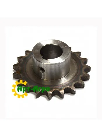 AH128075-HD Звездочка Z=19 привода выгрузочных шнеков John Deere (HD PARTS)