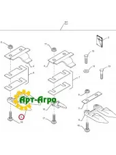 1307299C2 Палець подвійної жниварки CNH (Alpha Parts)