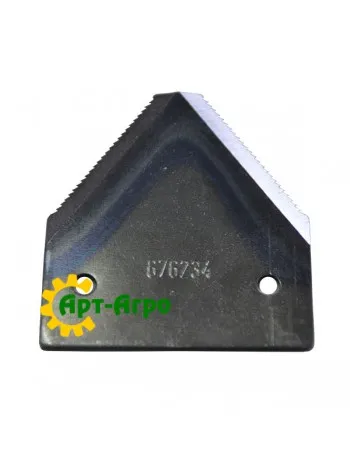 676234 MWS Сегмент ножа жниварки комбайна Claas