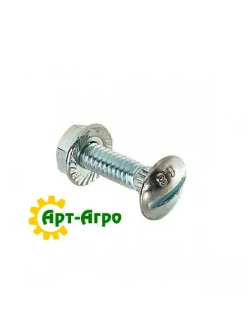 0006264061 Segment bolt M6x25 for screwdriver + nut, long CLAAS (Alpha Parts)