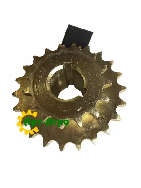 AH125782-UA Подвійна ланцюгова зірочка приводу реверсу похилої камери John Deere AH125782-UA Подвійна ланцюгова зірочка приводу реверсу похилої камери John Deere