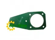 H134118 Корпус підшипника соломотрясу фланцевий John Deere Б/У