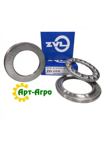 51210 ZVL Підшипник упорний кульковий