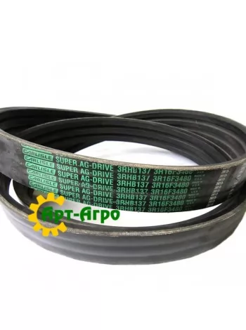 3RHB137 Carlisle multi-ribbed belt