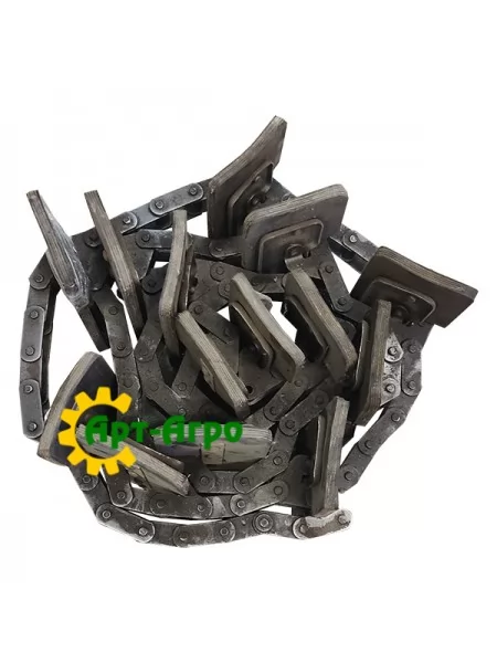 61.02.008-02 Транспортер колосового елеватора 85 ланок 14 скребків у зборі 61.02.008-02 Транспортер колосового елеватора 85 ланок 14 скребків у зборі