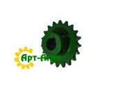 AH147557 Зірочка верхня Z-19 приводу колосового елеватора John Deere