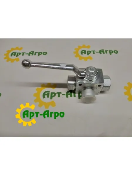 Кран шаровый 3 ходовой 3/8 500 Bar INTEVA