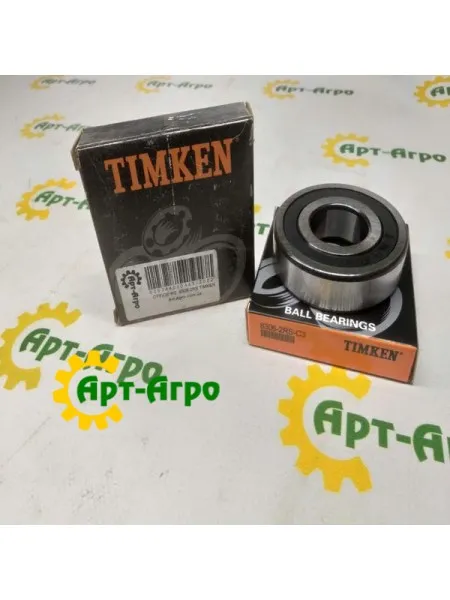 6306-2RS-C3 TIMKEN Підшипник однорядний кульковий