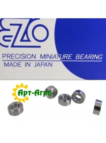 MR63 ZZ EZO Підшипник однорядний кульковий