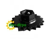 AA35334 Зірочка Z =19, для ланцюга 40-1 (на шестигранний вал)