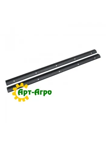 AZ47216 John Deere threshing drum whips (pair) - 1370mm, 5 holes [Kan-Metal]