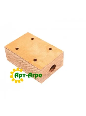 AZ10037 Дерев'яний підшипник для валу соломотрясу 28мм комбайна John Deere