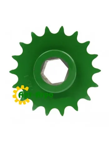 AH130572 John Deere Z-18 grain elevator sprocket (18 teeth)