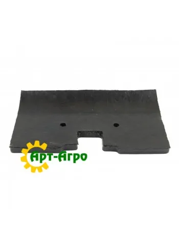 H144667 John Deere combine conveyor rubber scraper - 120x210mm