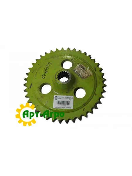 0007484320 Зірочка вивантажувального пристрою Z40 (під шліци) CLAAS