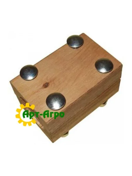 000618083 Дерев'яний підшипник соломотрясу комбайна Claas - 61х80х115 мм 000618083 Дерев'яний підшипник соломотрясу комбайна Claas - 61х80х115 мм