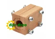 618186 Деревянный подшипник соломотряса комбайна Claas - 71х80х124мм(JAG)