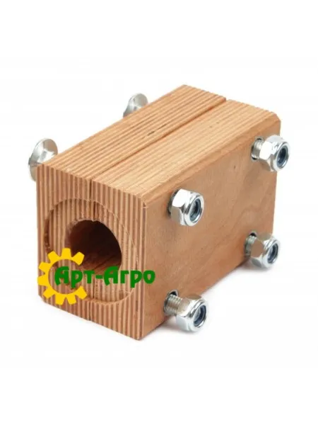 618186 Деревянный подшипник соломотряса комбайна Claas - 71х80х124мм(JAG) 618186 Деревянный подшипник соломотряса комбайна Claas - 71х80х124мм(JAG)