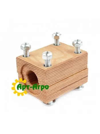 Деревянный подшипник 618254 соломотряса комбайна Claas - 61х80х105мм [TR] (618254, 684647)