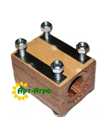 Деревянный подшипник 678258 соломотряса комбайна Claas - 60х80х105мм [TR] (678258 , 000678258)