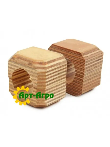 000791187 Дерев'яний підшипник соломотрясу комбайна Claas - d25 мм 000791187 Дерев'яний підшипник соломотрясу комбайна Claas - d25 мм