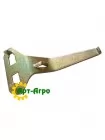 B69140 Кронштейн чистика правий John Deere(Combine)