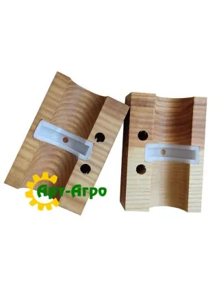AZ45586-WN Wooden bearing for 38mm straw walker shaft of John Deere combine AZ45586-WN Wooden bearing for 38mm straw walker shaft of John Deere combine