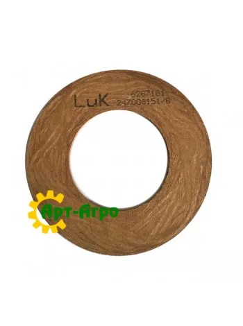 247006151R08 Диск фрикційний D=124: d=67 Bondioli & Pavesi